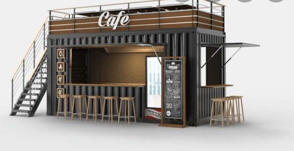 Cafeteria Shop Cabin